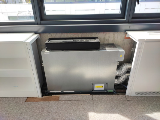 Technologie smart cachée : unité de confort individuelle en façade